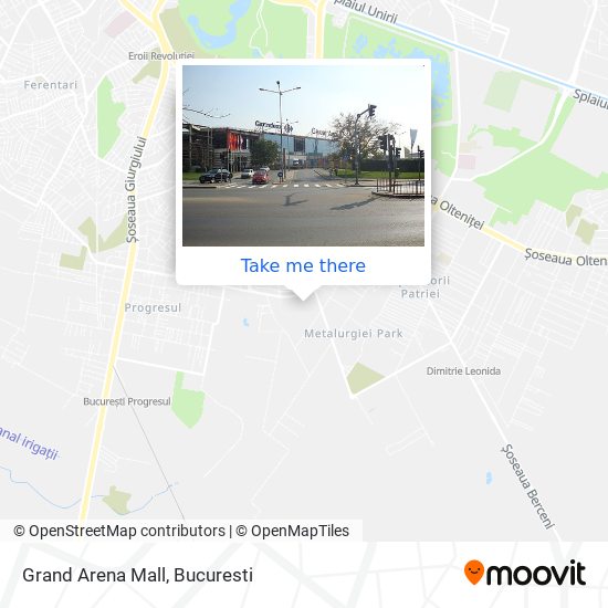 Grand Arena Mall map