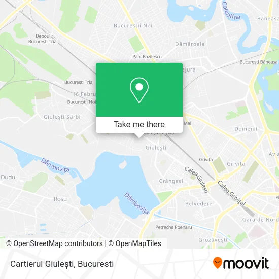 Cartierul Giulești map