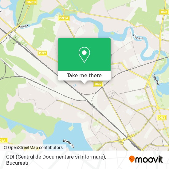 CDI (Centrul de Documentare si Informare) map