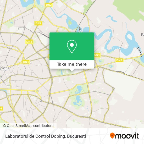 Laboratorul de Control Doping map