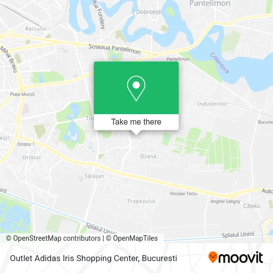 Outlet Adidas Iris Shopping Center map