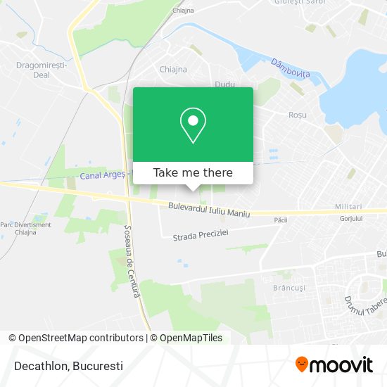 Decathlon map