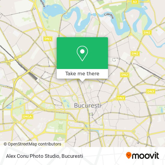 Alex Conu Photo Studio map