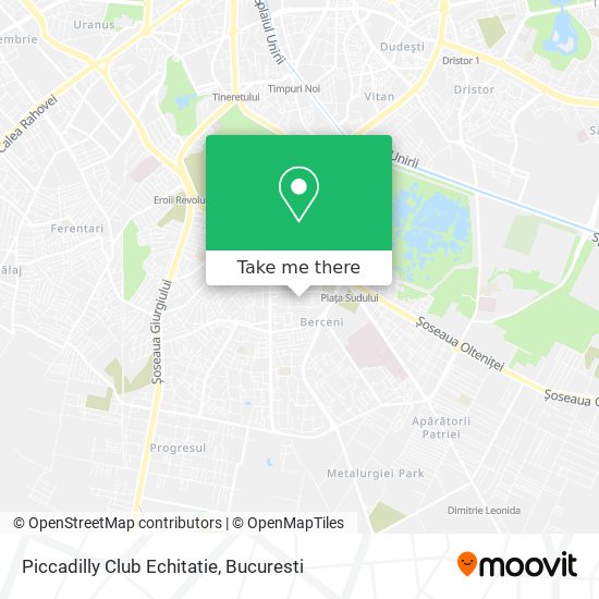 Piccadilly Club Echitatie map