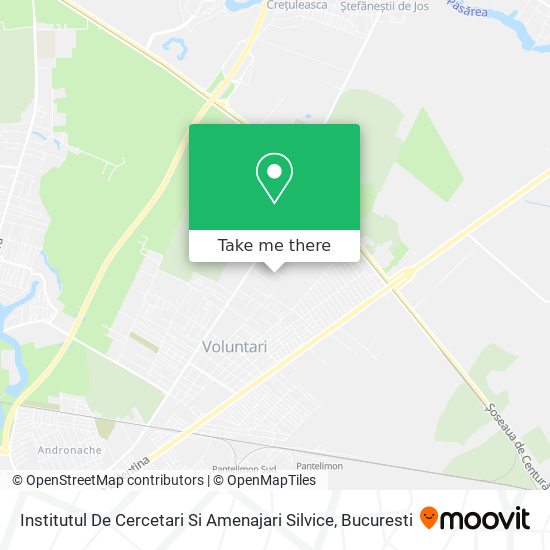 Institutul De Cercetari Si Amenajari Silvice map
