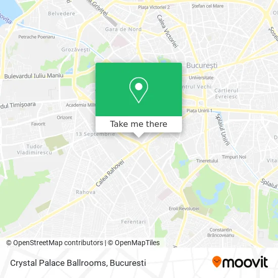 Crystal Palace Ballrooms map