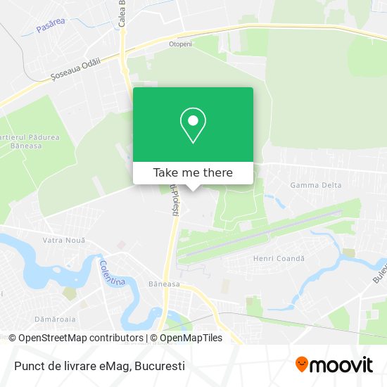 Punct de livrare eMag map