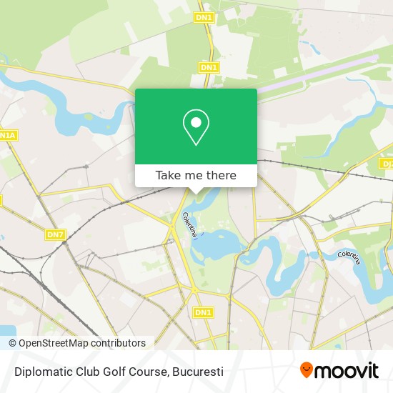 Diplomatic Club Golf Course map