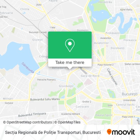 Secția Regională de Poliție Transporturi map