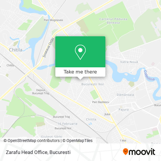 Zarafu Head Office map