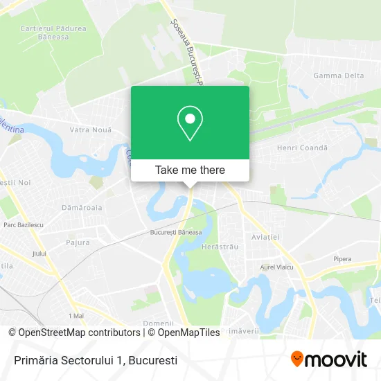Primăria Sectorului 1 map