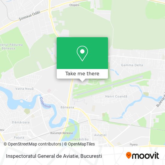 Inspectoratul General de Aviatie map
