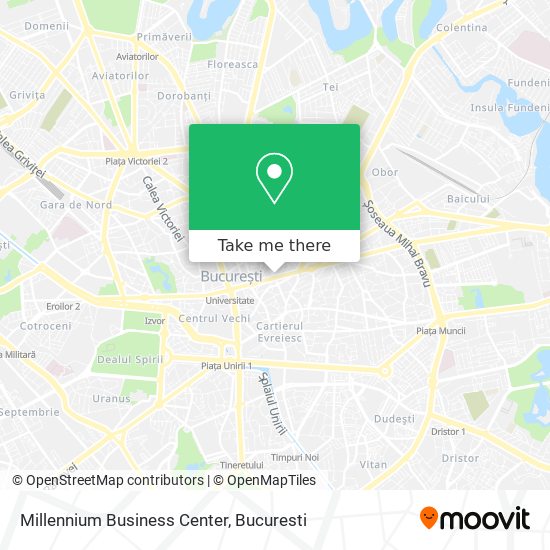 Millennium Business Center map