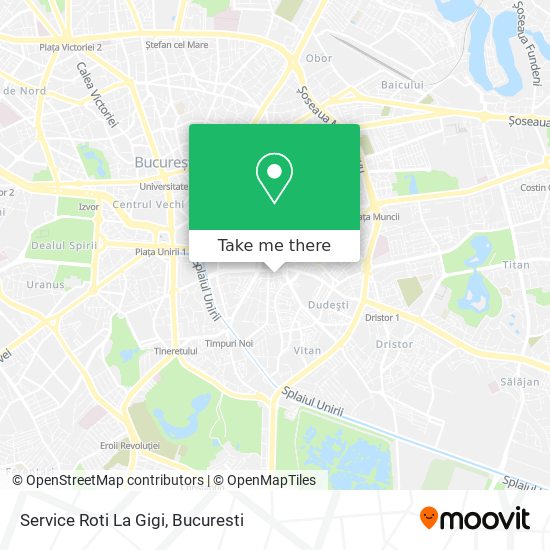 Service Roti La Gigi map