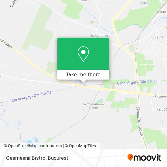 Geemeenii Bistro map