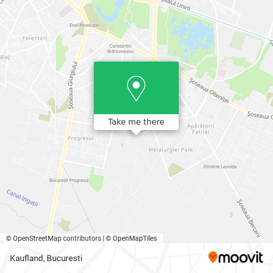 Kaufland map