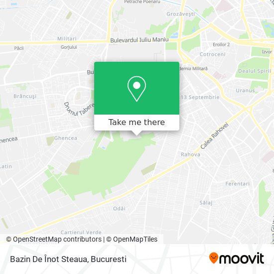 Bazin De Înot Steaua map