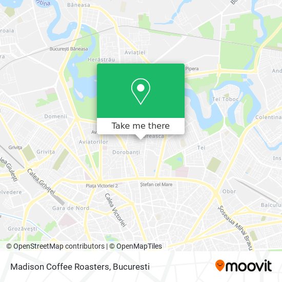 Madison Coffee Roasters map