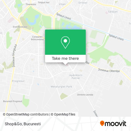 Shop&Go map