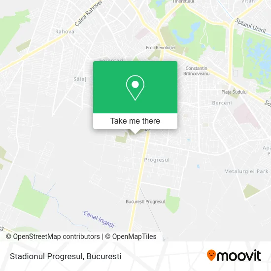 Stadionul Progresul map