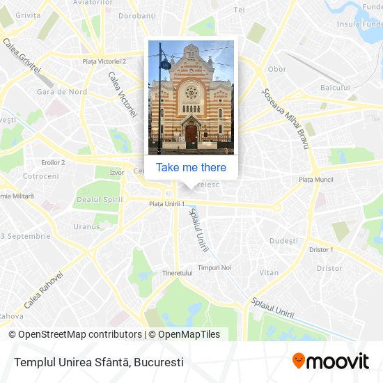 Templul Unirea Sfântă map