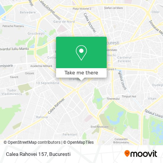 Calea Rahovei 157 map