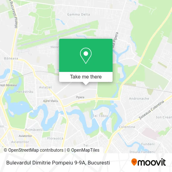 Bulevardul Dimitrie Pompeiu 9-9A map