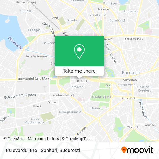 Bulevardul Eroii Sanitari map