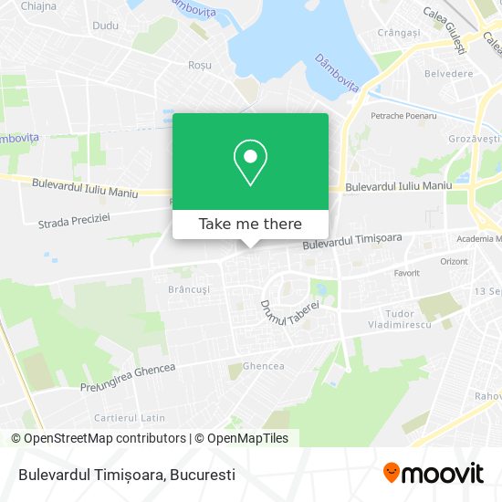 Bulevardul Timișoara map