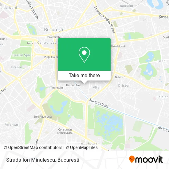 Strada Ion Minulescu map