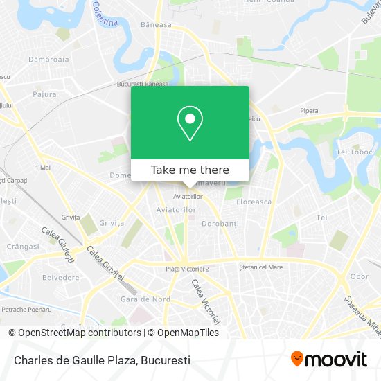 Charles de Gaulle Plaza map