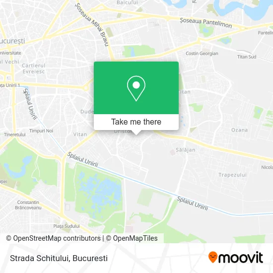 Strada Schitului map