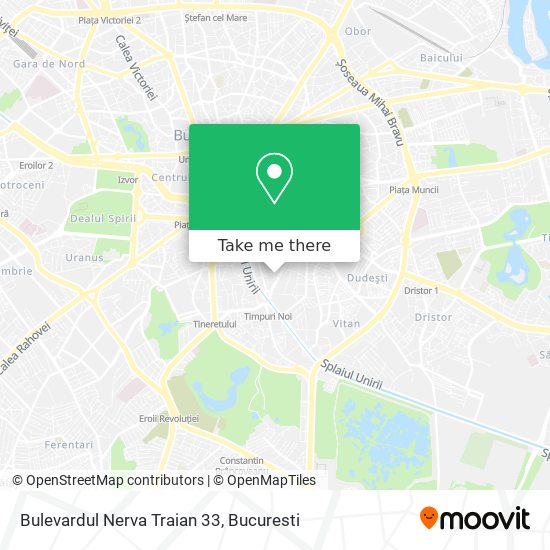 Bulevardul Nerva Traian 33 map