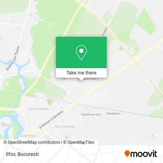 Ilfov map