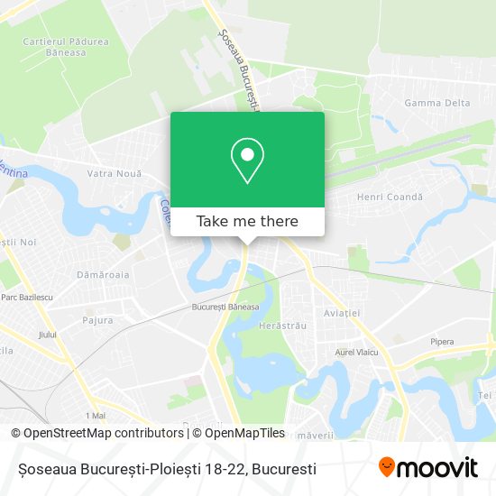 Șoseaua București-Ploiești 18-22 map