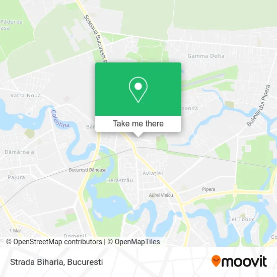 Strada Biharia map