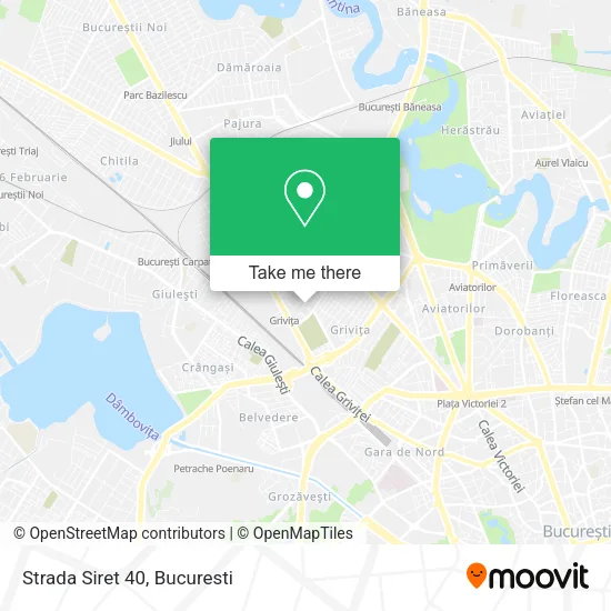 Strada Siret 40 map