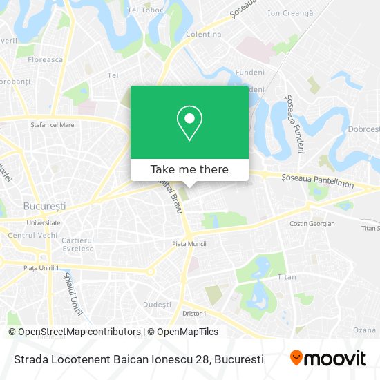 Strada Locotenent Baican Ionescu 28 map