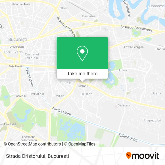Strada Dristorului map