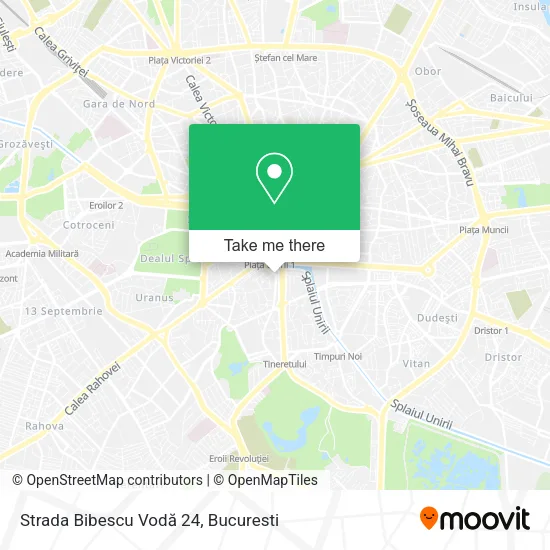 Strada Bibescu Vodă 24 map