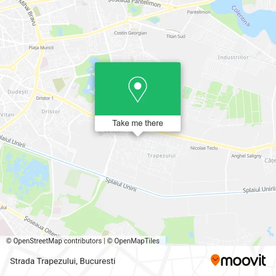 Strada Trapezului map
