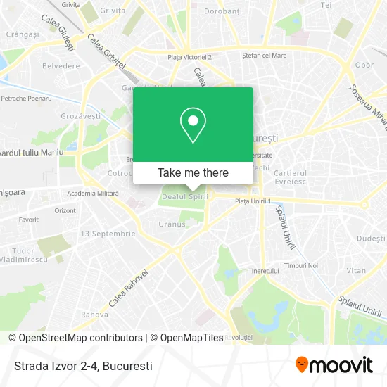 Strada Izvor 2-4 map