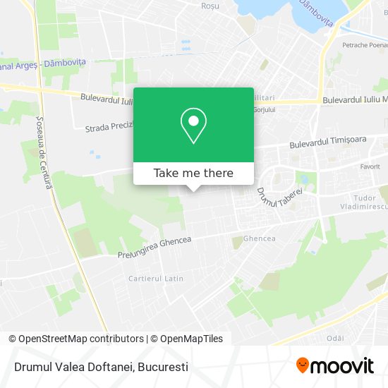 Drumul Valea Doftanei map