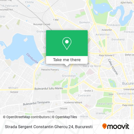 Strada Sergent Constantin Ghercu 24 map