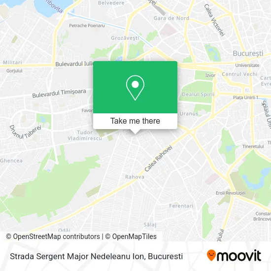 Strada Sergent Major Nedeleanu Ion map