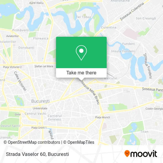 Strada Vaselor 60 map