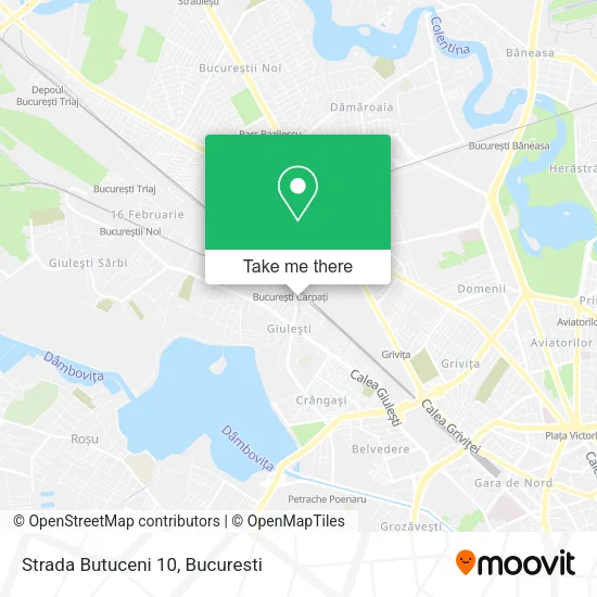 Strada Butuceni 10 map