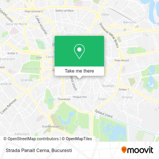 Strada Panait Cerna map