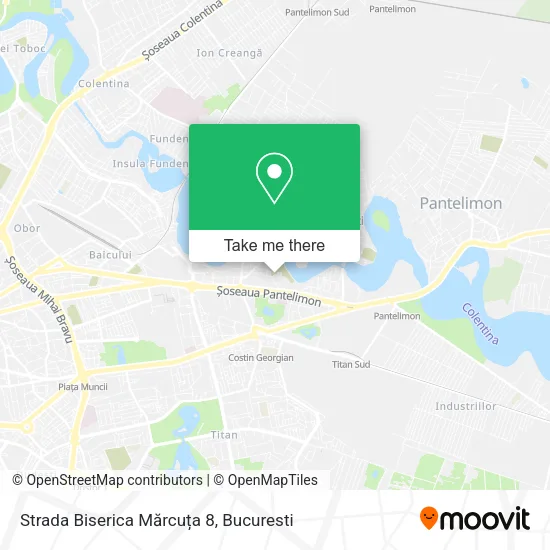 Strada Biserica Mărcuța 8 map