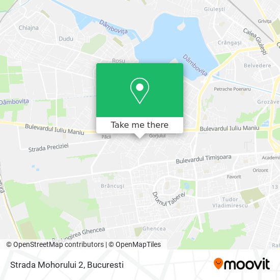 Strada Mohorului 2 map
